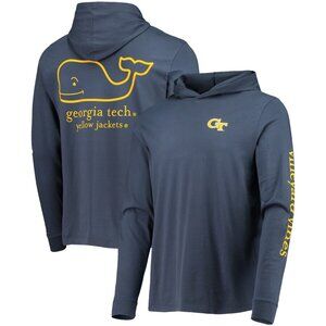 Vineyard Vine's Men's Georgia Tech Yellow Jackets Campus 2.0 Long Sleeve Hoodie